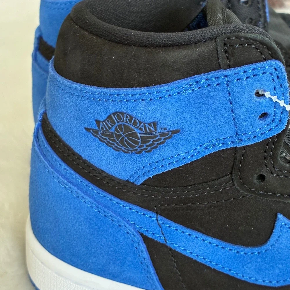 Nike Air Jordan 1 Retro High OG Royal Reimagined Mens 4 DZ5485-042 Black Blue